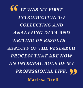 Drell Alumni Panel Quote